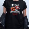Wisconsin Badgers Halloween T shirt