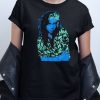 Billie Eilish Neon Portrait T shirt
