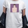 Louis Theroux with Tits T shirt