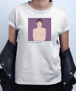 Louis Theroux with Tits T shirt