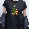 Pooh Santa Merry Christmas T shirt