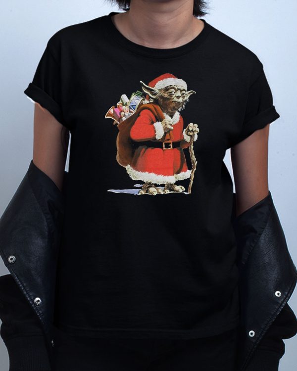 Santa Yoda Christmas T shirt