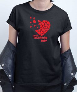 Heart Happy Valentine Day T shirt