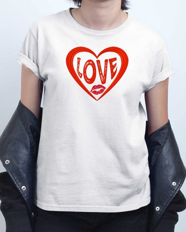 Love Lips Valentine T shirt