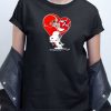 Snoopy Love Cleveland Indians T shirt