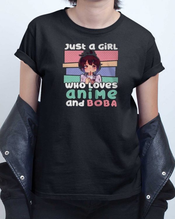 Who Love Anime n Boba T shirt