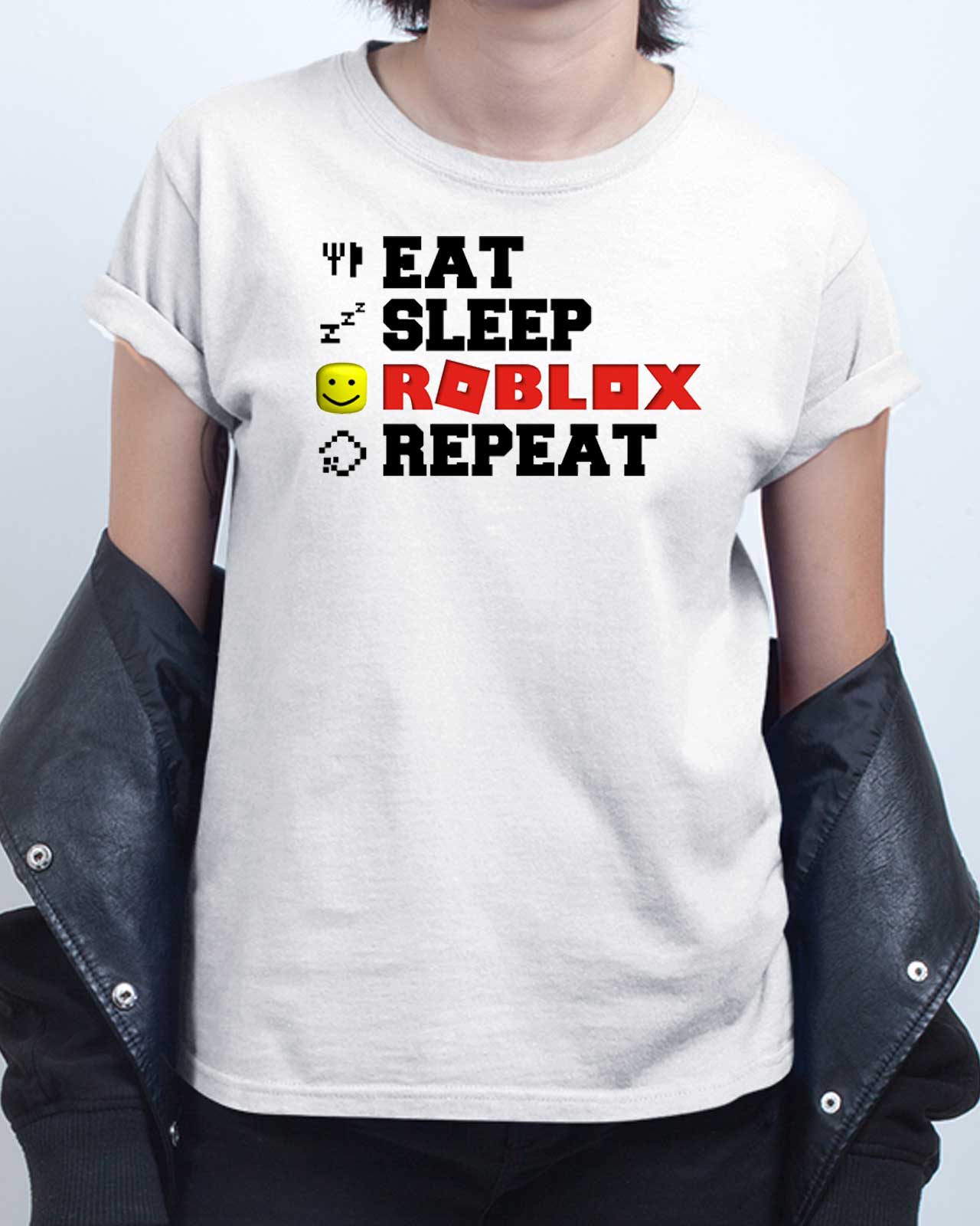 Eat Sleep Roblox Repeat Shirt Limited Design - roblox bling t shirt