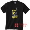 Peace Love Cheese Graphic Shirt