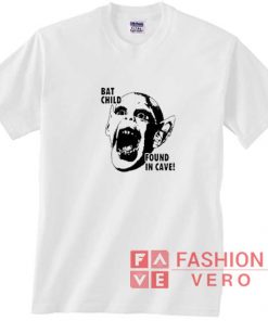 Vtg Bat Child Found In Cave Shirt