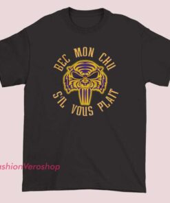A limited edition "BEC Mon Chu" shirt featuring a unique and exclusive design, showcasing bold graphics or text, perfect for collectors and fans of the brand or theme.