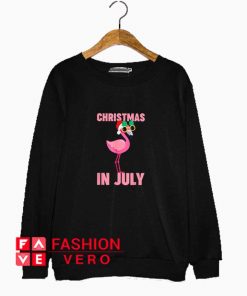 Flamingo Christmas In July Sweatshirt
