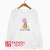 Gudetama Its My Birthday Sweatshirt
