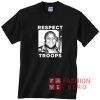 Christopher Dorner Respect Troops Shirt