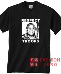 Christopher Dorner Respect Troops Shirt