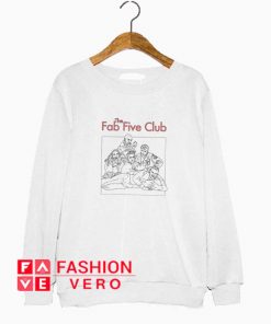 Vtg Fab Five Club Sweatshirt