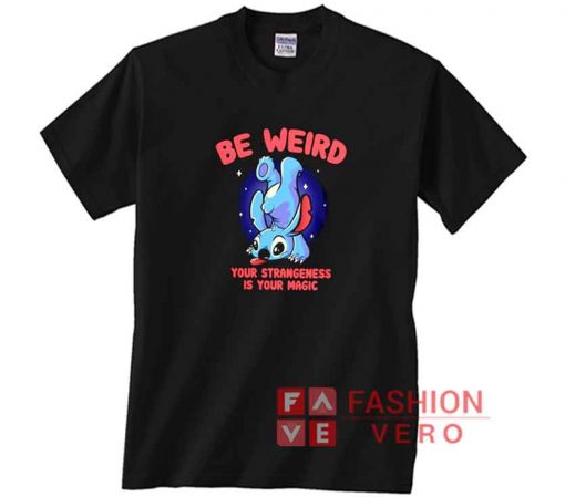 Stitch Be Weird Meme Shirt