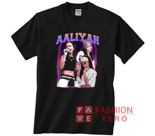 Aaliyah Vintage Bootleg 90s T-Shirt