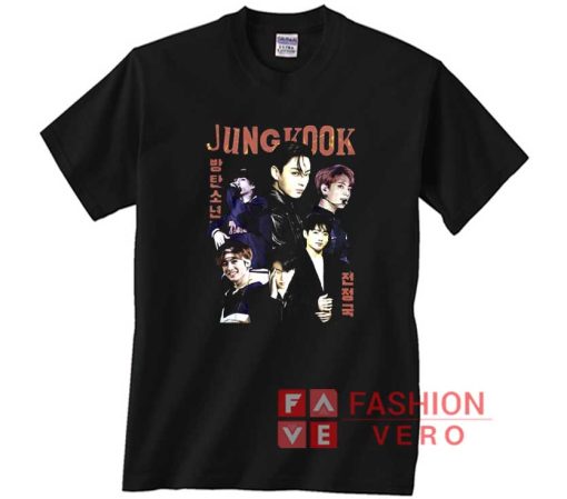 Jeon Jungkook Retro Bootleg Vintage Style Bts T-Shirt