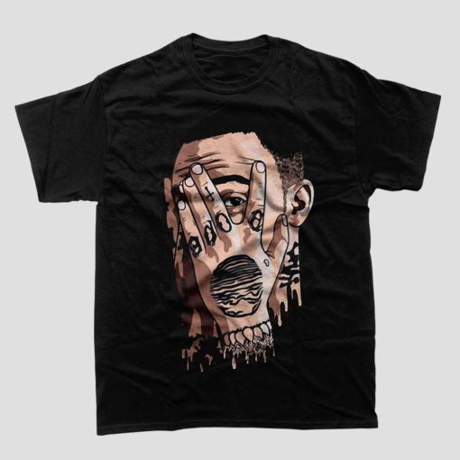 Mac Miller Face Drawing T-Shirt