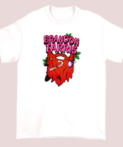 Unisex Brandon Farris merchandise T-shirt featuring the Farris logo or design, available in various colors