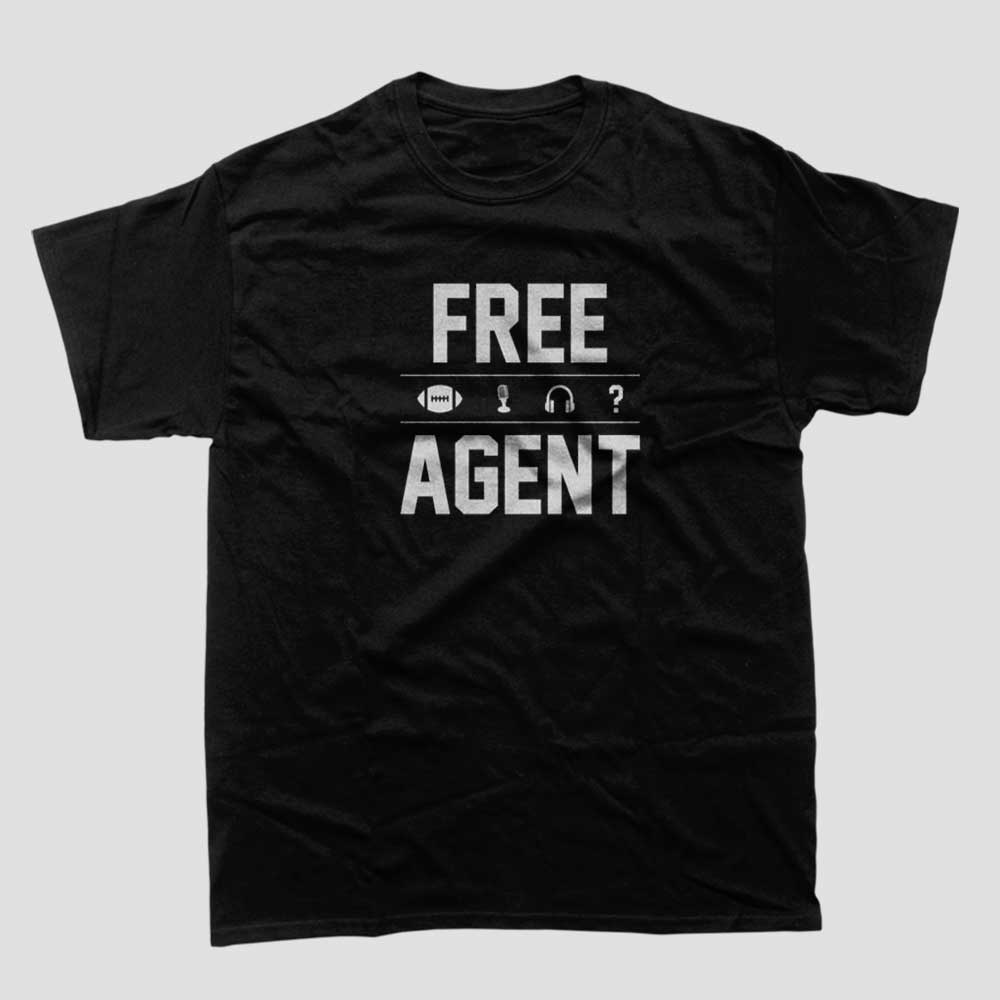 Free Agent Pat Mcafee Show Merch T-Shirt Limited Edition