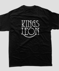 Kings Of Leon Merchandise Black T-Shirt