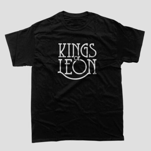 Kings Of Leon Merchandise Black T-Shirt
