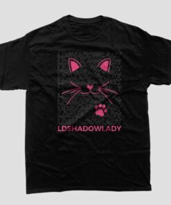 Ld Shadow Lady Merch Cat Shirt