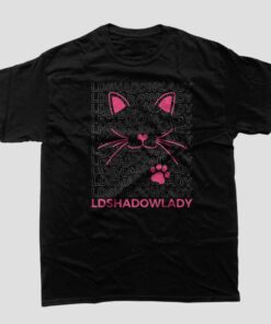 Ld Shadow Lady Merch Cat Shirt