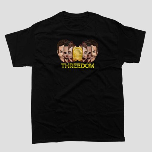 Threedom Merch Face T-Shirt