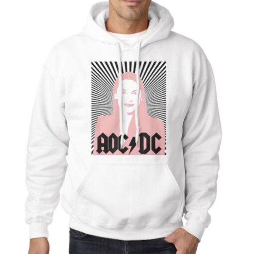 AOC DC Alexandria Ocasio Cortez Aoc See Through Hoodie