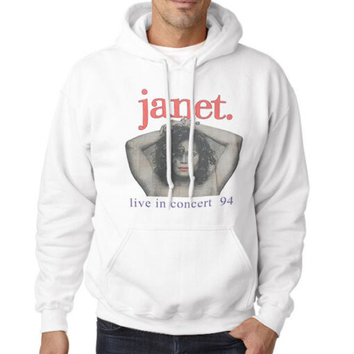 Vintage Concer 94 Janet Jackson Hoodie