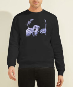 Vintage Purple Haze Jimi Hendrix Sweatshirt