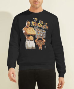 Vintage Wwf 1998 the Rock Vintage Sweatshirt