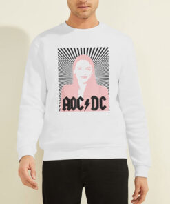 AOC DC Alexandria Ocasio Cortez Aoc See Through Sweatshirt