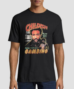 American Tour Merch Childish Gambino Tour Shirt