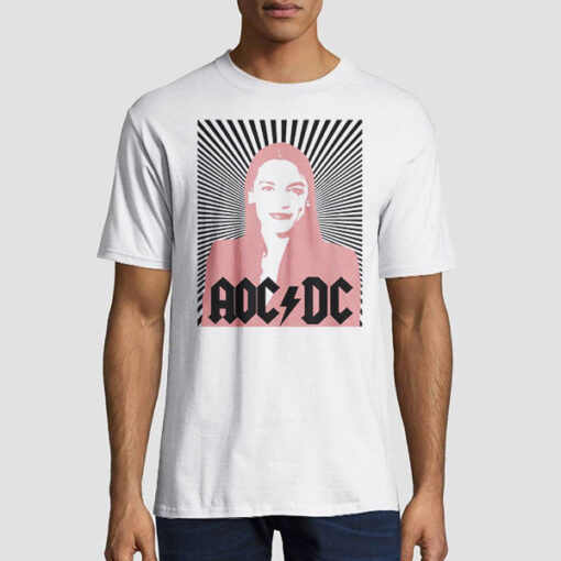 AOC DC Alexandria Ocasio Cortez Aoc See Through Shirt