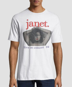 Vintage Concer 94 Janet Jackson T-Shirt