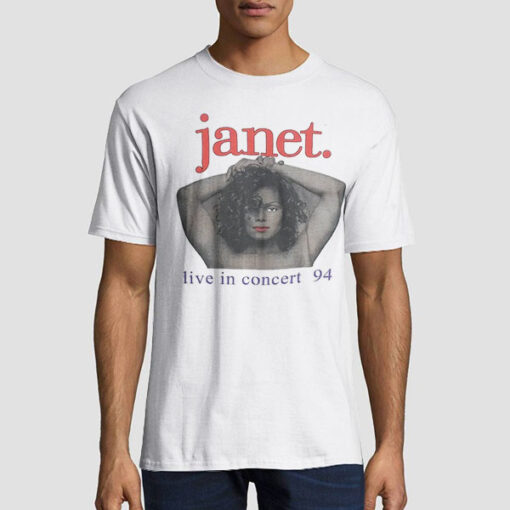 Vintage Concer 94 Janet Jackson T-Shirt