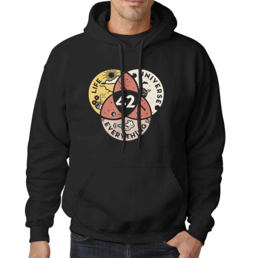 The Answer Life Universe Everything 42 Hoodie