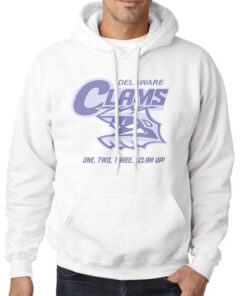 Clam up Delaware Clams Hoodie
