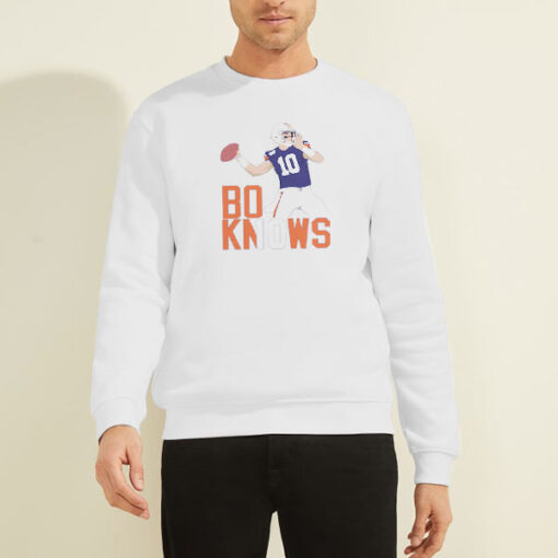 Bo Nix Inspired Fan Bo Knows Sweatshirt