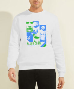 The Eraser College Paulo Costa Sweatshirt White