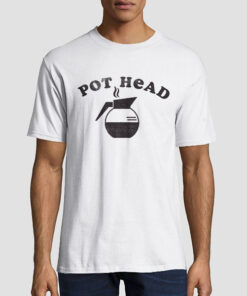 Vintage Pot Head Pothead Coffee Shirt