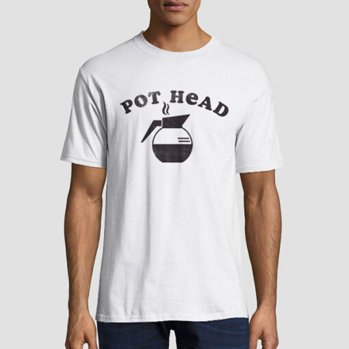 Vintage Pot Head Pothead Coffee Shirt