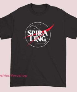 Spiraling design shirt featuring Shane Dawson's Shanaynay character merchandise, showcasing bold graphics and pop culture style for fans