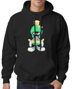 Angry Mad Face Marvin the Martian Hoodie