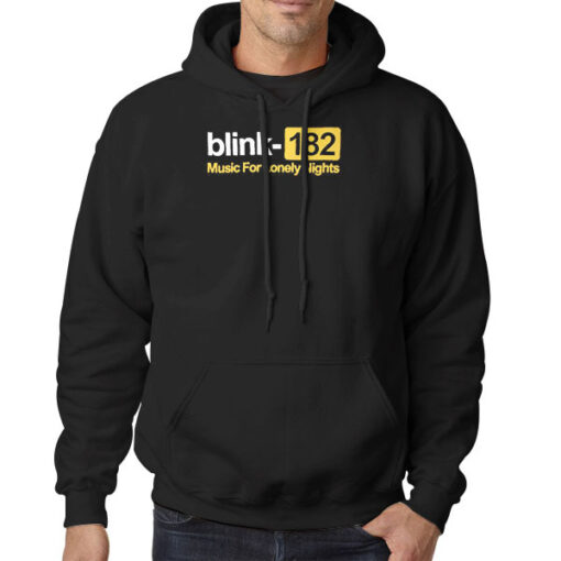 Music for Lonely Nights Blink 182 Hoodie