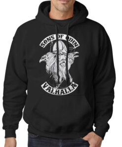 Valhalla Vikings Sons of Odin Hoodie