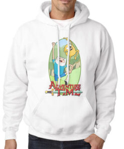 Finn Jake First Dap up Adventure Time Hoodie